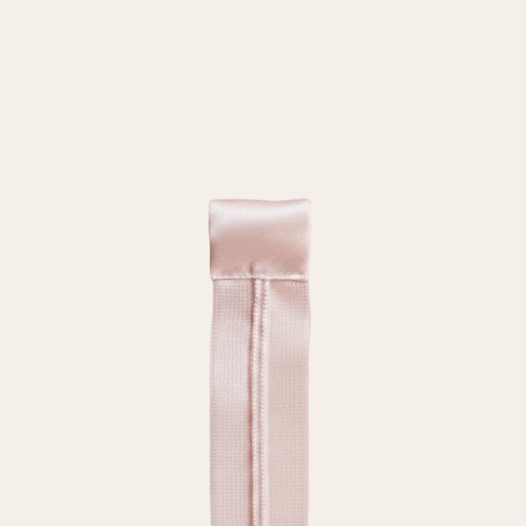 Silkeputetrekk | 100 % Mulberry-silke i lys rose