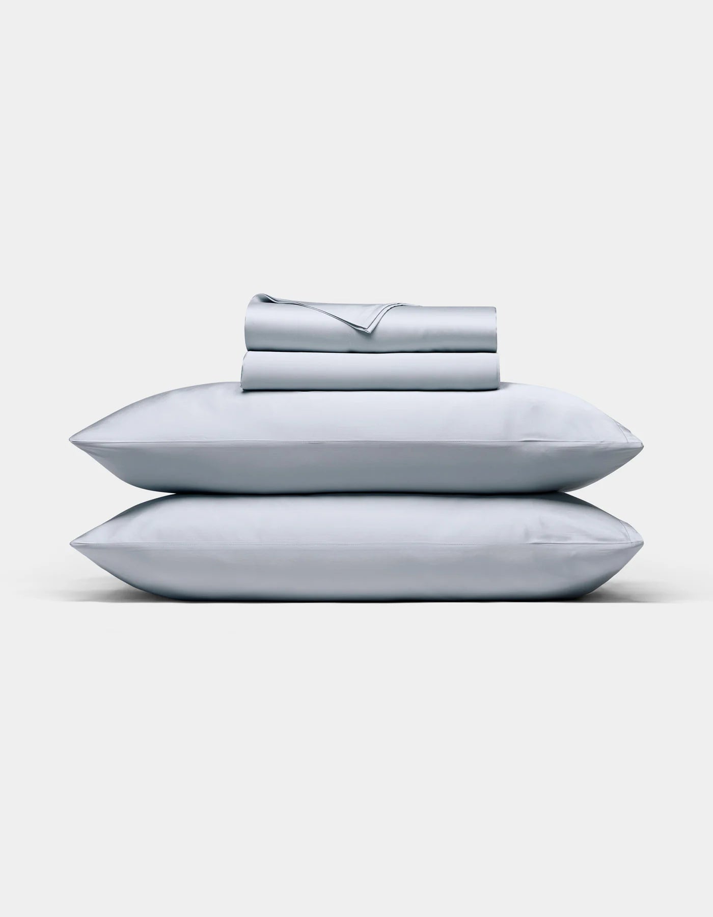 Bambus sengetøy - lyseblå
