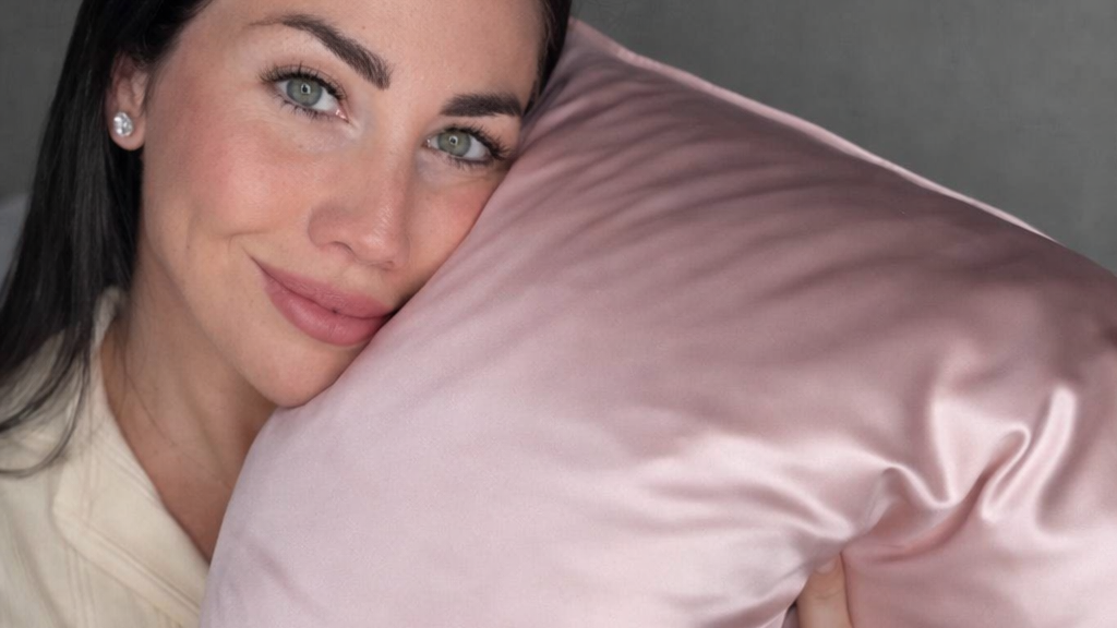 Silkeputetrekk | 100 % Mulberry-silke i lys rose